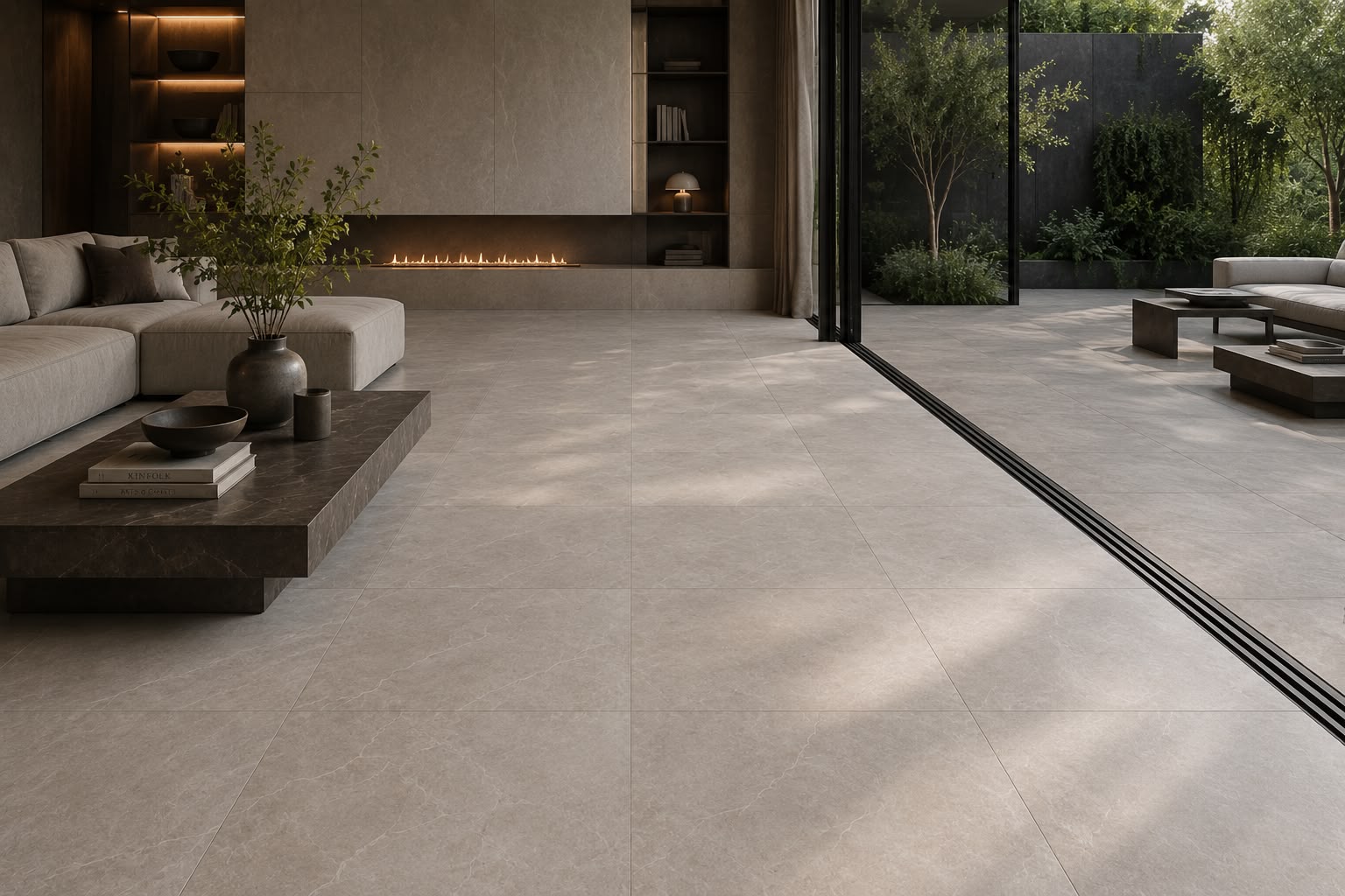Keramische binnen- en buitentegels voor luxe woningen en projecten van KIZIL Exclusive